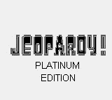 Jeopardy! - Platinum Edition Title Screen